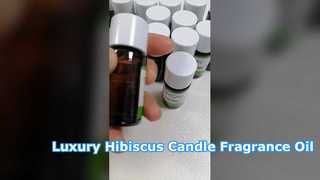 Lüks Mumlar için Premium Kırmızı Hibiscus Koku Yağı
