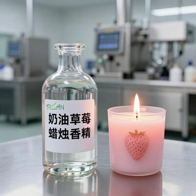 Reed Çubukları, Kokulu Mumlar ve Difüzörler, Ev Spreyi Üretimleri İçin Esansiyel Yağ Kokuları Kremalı Çilek Aromalı Yağ