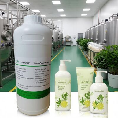 Şampuan ve sabun yapımı için limon otları parfüm yağı, yüksek yüzey aktif maddelerde istikrarlı, IFRA uyumluluğu ve 36 aylık raf ömrü
