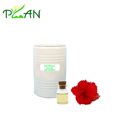 ISO Red Hibiscus Essence Aroması Bitki Parfüm Yağı Kokulu Mum Üretimi / Ücretsiz Örnekle Yapım